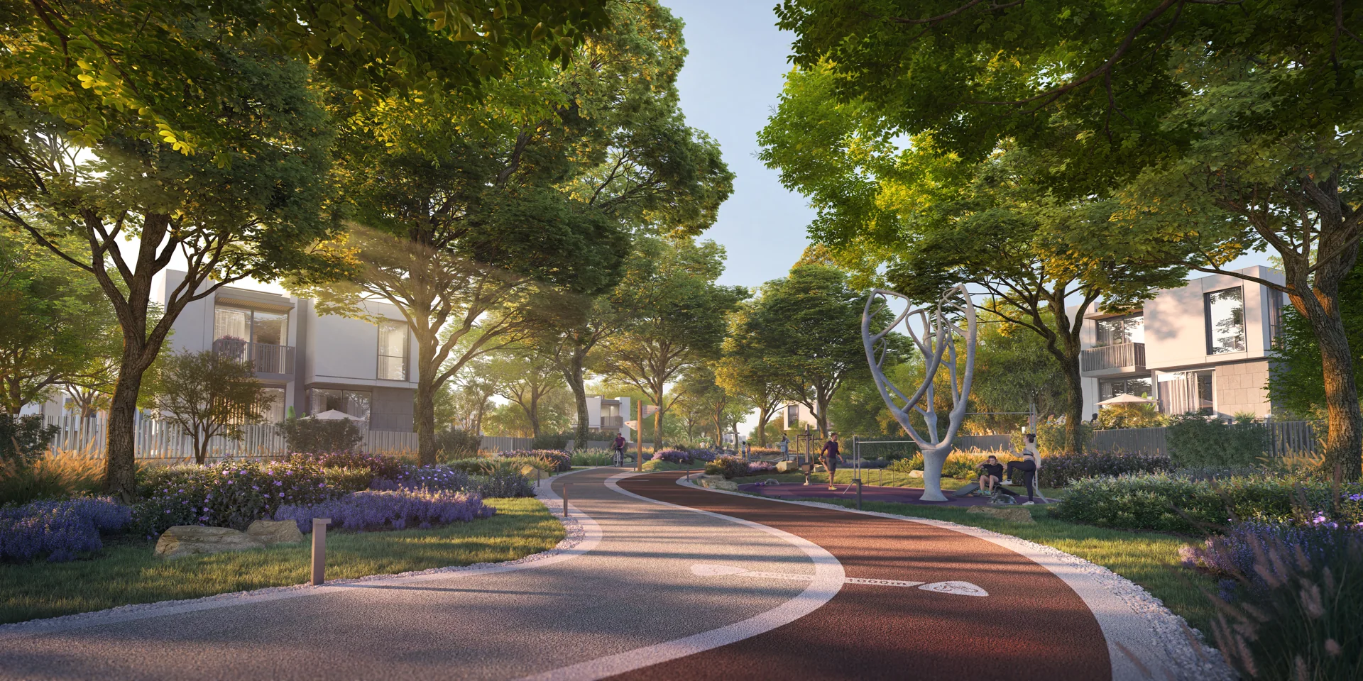Athlon trails — architectural illustration